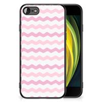 iPhone SE 2022 | SE 2020 | 7/8 Back Case Waves Roze - thumbnail