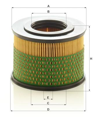 MANN-FILTER Mann luchtfilter