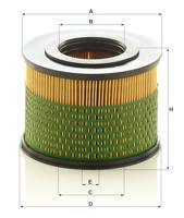 MANN-FILTER Mann luchtfilter - thumbnail