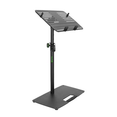 Gravity LTS T 02B laptopstatief met verstelbare houders & baseplate zwart Gravity LTS T 02B laptopstatief met verstelbare houders & baseplate zwart