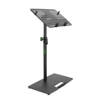 Gravity LTS T 02B laptopstatief met verstelbare houders & baseplate zwart - thumbnail