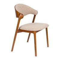 Dutchbone Babington eetkamerstoel Beige - thumbnail