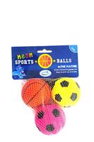 Happy Pet sports balls neon - thumbnail