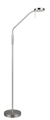 Trio RVS leeslampMoreno oplaadbaar - R44561107