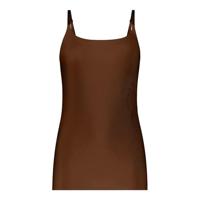 Secrets spaghetti hemd dames - Invisible - Naadloos vrouwen onderhemd met smalle bandjes - thumbnail