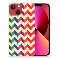 Apple iPhone 13 | TPU bumper | Zigzag Multi Color - thumbnail