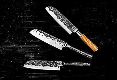 FORGED - Olive Forged - Santoku 18cm Olijfhout - thumbnail