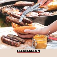 Fackelmann BBQ grilltang rvs lengte 36 cm - thumbnail