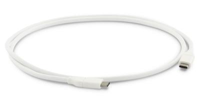 LMP - USB-C kabel (m) naar USB-C (m), Gen 2 (10G), 20V 5A/100W, DP oude modus, 1 meter, wit