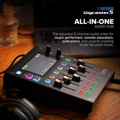 Boss Gigcaster 5 compacte 5-kanaals livestreaming mixer - thumbnail