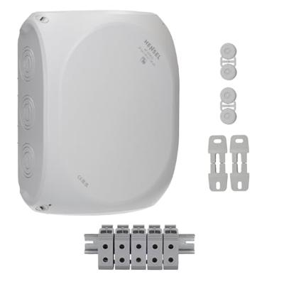 Hensel 62000075 Verdeeldoos Halogeenvrij, Verzegelbaar, Weerbestendig (l x b) 295 mm x 225 mm 1 stuk(s) Hensel 62000075 Verdeeldoos Halogeenvrij, Verzegelbaar, Weerbestendig (l x b) 295 mm x 225 mm 1 stuk(s)