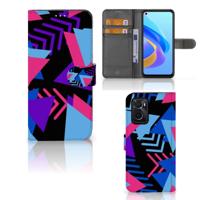 OPPO A76 | A96 | Book Case | Funky Triangle - thumbnail