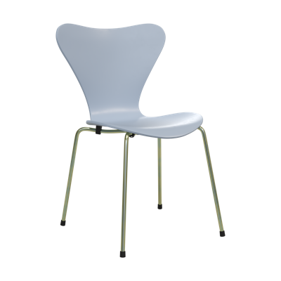 Fritz Hansen Series 7 vlinderstoel rainbow 7:14 AM Blue