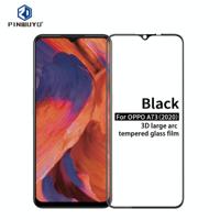 Voor OPPO A73(2020) PINWUYO 9H 3D Gebogen full screen explosiebestendige tempered glass film(zwart) - thumbnail