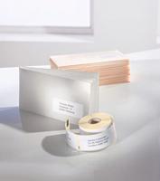 Avery-Zweckform Rol met etiketten 82 x 28 mm Papier Wit 260 stuk(s) Permanent hechtend Adresetiketten AS0722370 - thumbnail