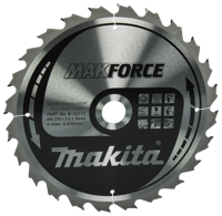 Makita Accessoires cirkelzaagblad hout | makforce 270x30x2,6 24t 20g - b-32172 - b-32172 - thumbnail