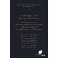 Het dwangakkoord buiten faillissement (Paperback) - thumbnail
