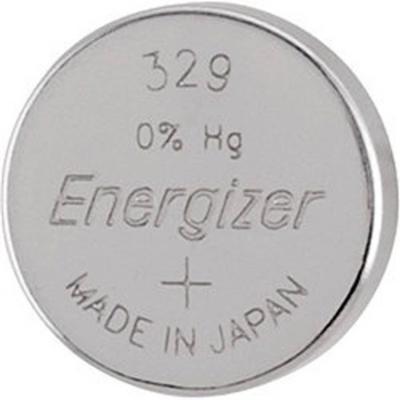 Energizer Knoopcel 329 1.55 V 1 stuk(s) 39 mAh Zilveroxide SR731 Energizer Knoopcel 329 1.55 V 1 stuk(s) 39 mAh Zilveroxide SR731