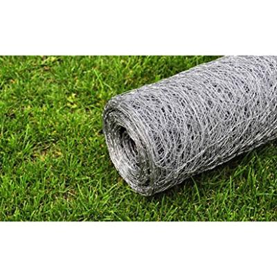 VidaXL Kippengaas 25x0,5 m gegalvaniseerd staal zilverkleurig
