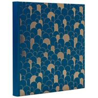 Fotoalbum exacompta 29x32cm 60pag néo déco blauw - thumbnail