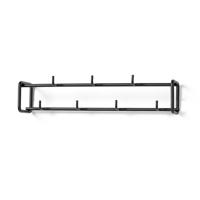 Kapstok Meadow Zwart 7-haaks - thumbnail