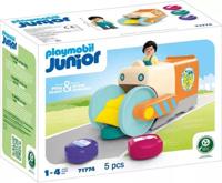 Playmobil® Junior duw- en grijpvuilniswagen - thumbnail