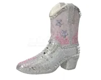 Kerstdecoratie Cowboylaars Foam 26cm - thumbnail