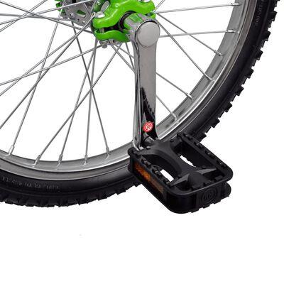 VidaXL Eenwieler verstelbaar (groen / 16 inch)