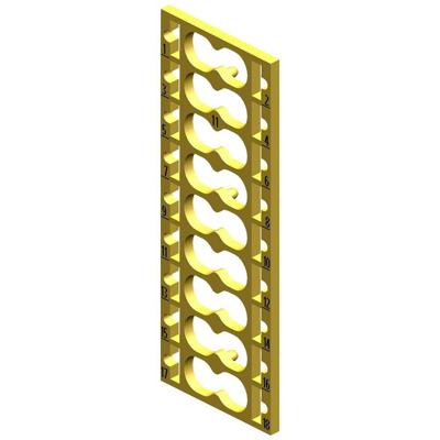 Siemens 6ES71936CP112MT0 6ES7193-6CP11-2MT0 PLC-kleurcoderingschild