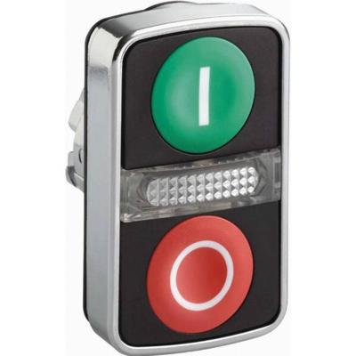 Schneider Electric ZB4BW7A3741 Harmony ZB4BW7A3741 Dubbele drukknop Groen, Rood 1 stuk(s)
