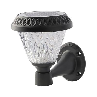 V-TAC VT-969 Solar Wandlamp - IP44 - Zwart - 0.8W- 75 Lumen - 3IN1