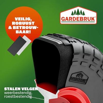 Steekwagen met luchtbanden - thumbnail