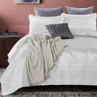 Bedsprei - Satin Orlando - Wit Bedsprei - Satin Orlando - Wit