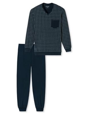 Schiesser Schiesser Pyjama Long jeans 181162 54/XL