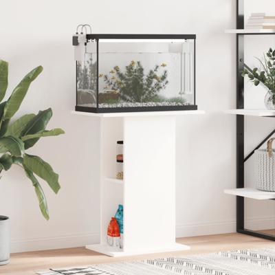VidaXL Aquariumstandaard 60,5x36x72,5 cm bewerkt hout wit VidaXL Aquariumstandaard 60,5x36x72,5 cm bewerkt hout wit