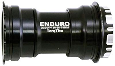 ENDURO BEARINGS Torqtite bottom bracket - bbright to 24mm - a/c ss - black