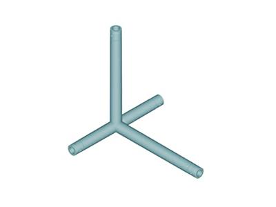 ALUTRUSS SINGLELOCK SH-S42 4-way Corner 90Â° bk