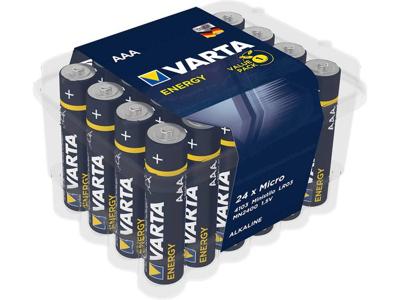 Varta Energy 1x24 Micro AAA LR 3 aktiebox - thumbnail