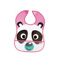 Nuby slabbetje Panda waterproof 33,5 cm Peva - thumbnail