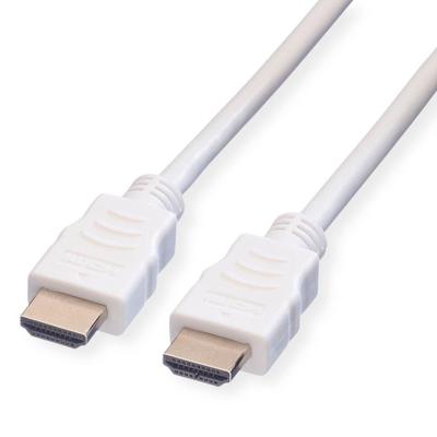 VALUE HDMI High Speed Cable met Ethernet M-M, wit, 10 m VALUE HDMI High Speed Cable met Ethernet M-M, wit, 10 m