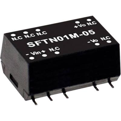 MEAN WELL SFTN01N-15 DC/DC-convertermodule 67 mA 1 W Aantal uitgangen: 1 x Inhoud 1 stuk(s)