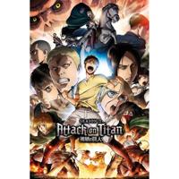 Poster Attack on Titan - Season 2 Collage Key Art 61x91,5cm - thumbnail