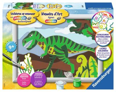 Ravensburger Schilderen op nummer serie e dino