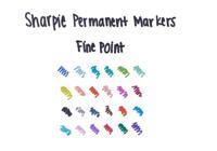 Sharpie permanente marker fijn, value pack van 24 stuks (20 + 4 gratis), zwart - thumbnail