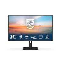 PHILIPS 24E1N1300A - 24 inch FHD-monitor, 100Hz, IP's, 1ms, USB-C stroomafgifte, luidsprekers, flikkervrij, LowBlue-modus (1920 x 1080, 250 cd/m², HDMI 1.4/USB-C) - thumbnail