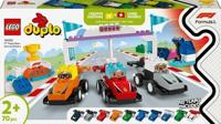 LEGO duplo town 10445 f1 team racewagens en coureurs - thumbnail