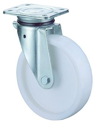 BS Rollen Zwenkwiel voor zware last | wiel-d. 125 mm draagvermogen 600 kg | kunststof | plaat L138xB110 mm | 1 stuk - N100.B10.127 N100.B10.127 BS Rollen Zwenkwiel voor zware last | wiel-d. 125 mm draagvermogen 600 kg | kunststof | plaat L138xB110 mm | 1 stuk - N100.B10.127 N100.B10.127