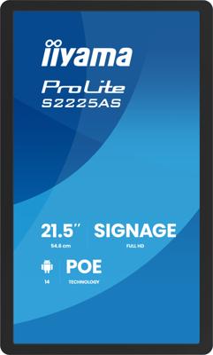 Iiyama ProLite Digital Signage display 54.6 cm 21.5 inch 1920 x 1080 Pixel 24/7
