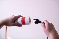 Brennenstuhl 1161830040 Stroom Verlengkabel Rood, Wit, Zwart 5.00 m H05VV 3G 1,5 mm² - thumbnail