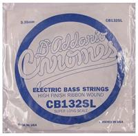 D&apos;Addario CB132SL XL Single Bass Chromes Flat Wound 132 Super Long Bass Snaar - Enkel - thumbnail